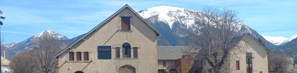 Centre d'art contemporain les Capucins à Embrun. 