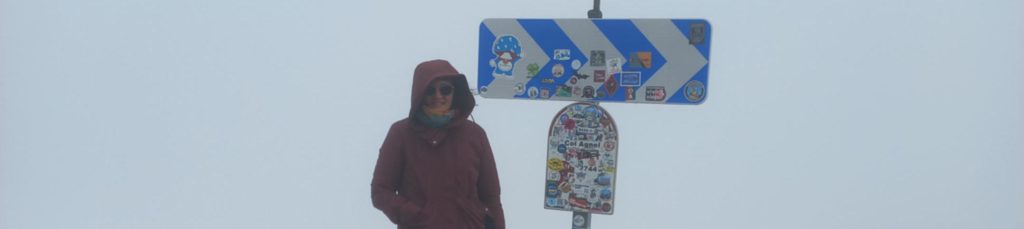 Au col Agnel à 2743 m